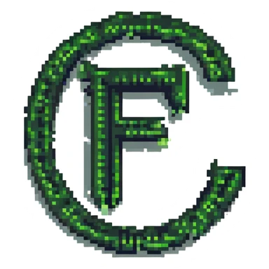  combine the π (pi) math symbol, binary code, and digital mist emerging from it. sticker