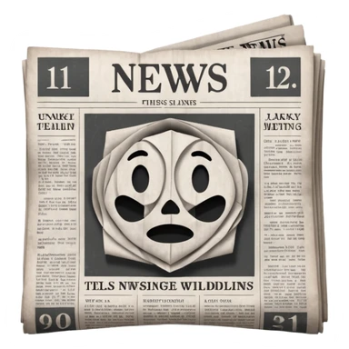 news and auctions sticker