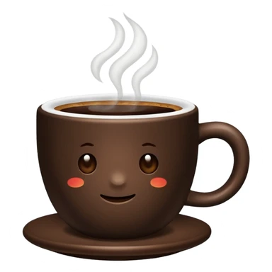 a cup ò coffee sticker