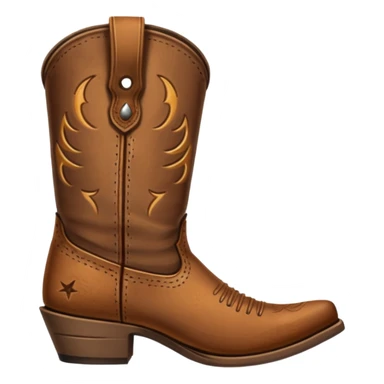 cowboy boot sticker