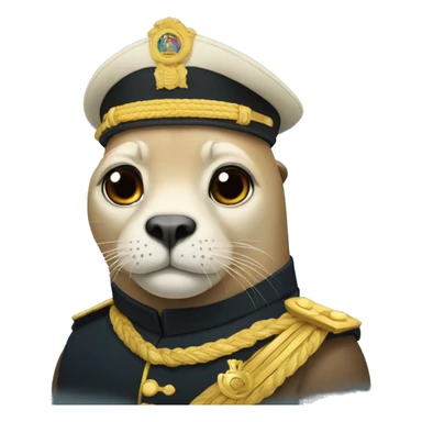 sea lion dictator sticker