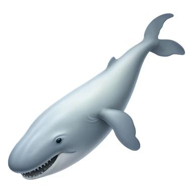 white whale , underside sticker