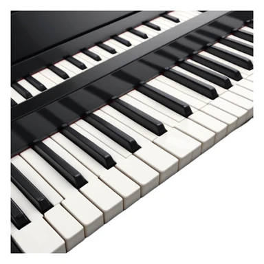 Teclado música básico sticker