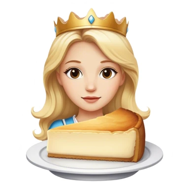blondie princess which baked cheesecake sticker