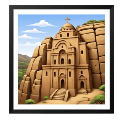 Lalibela Rock-Hewn Churches sticker