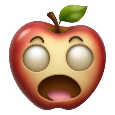 Spoiled apple sticker