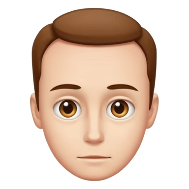 Big forehead sticker