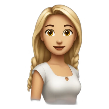 beautifull italian girl sticker