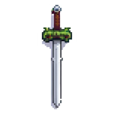 minecraft sword icon sticker