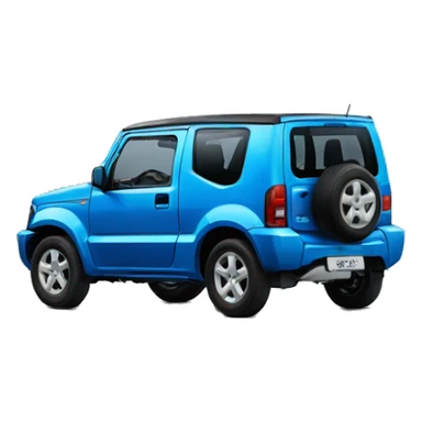 2013 Suzuki Jimny, blue color sticker