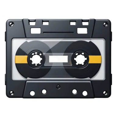 casette tape sticker