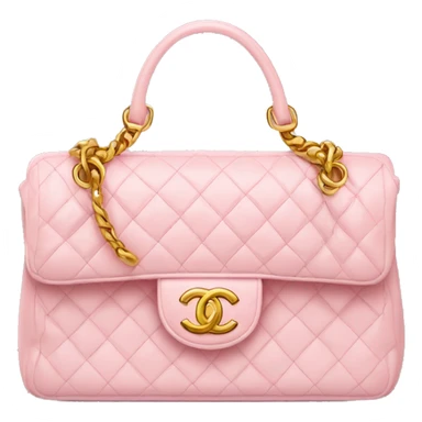 Light pink Chanel bag sticker
