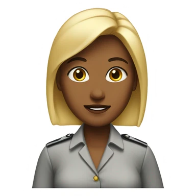 leader girl emoji  sticker