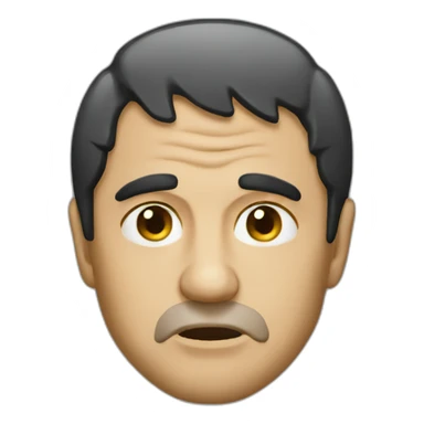 Scarface face sticker