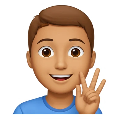 i want dudu to send a kiss with his left hand sticker