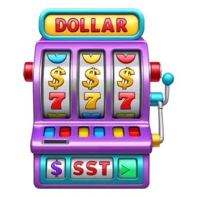 Vegas vacation slot machine  sticker
