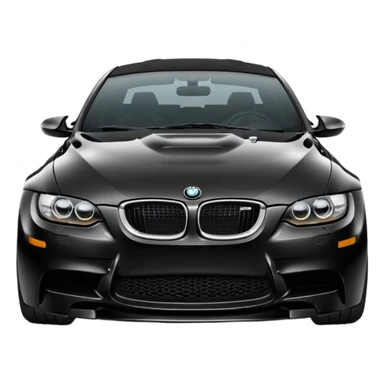 black bmw m3 sticker