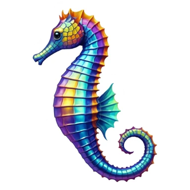 Seahorse - чтобы выглядил как настоящий sticker