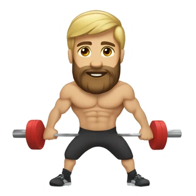 Levantando una quepler de crossfit sticker