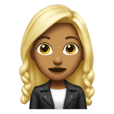 I am a blonde baddie sticker