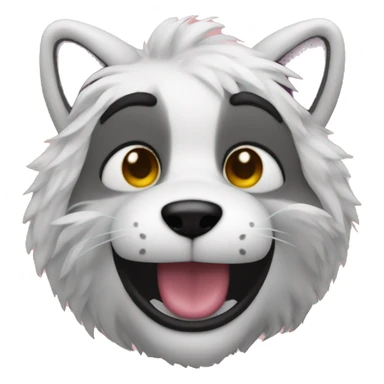 fursuit person sticker