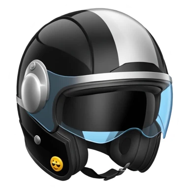 Casco homologado sin las gafas sticker