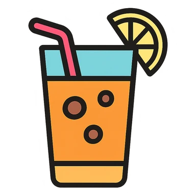A drink sticker