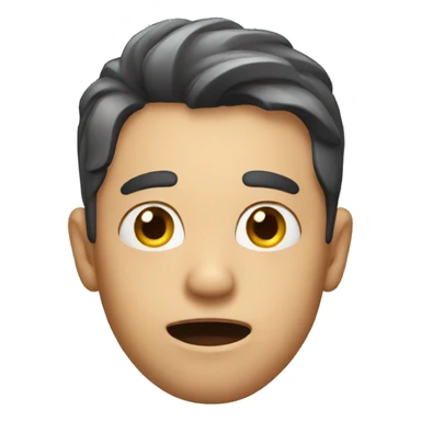 man surprised sticker