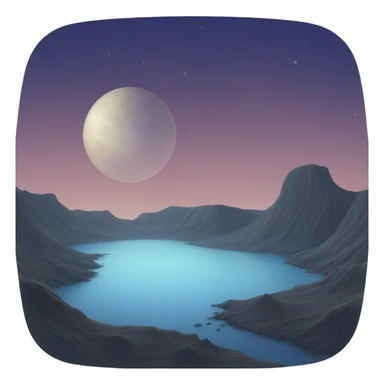 moon sea ​​of ​​tranquility sticker