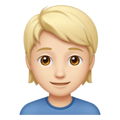 thinking with a smile sticker