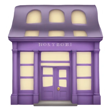 Light light purple Bookshop sticker