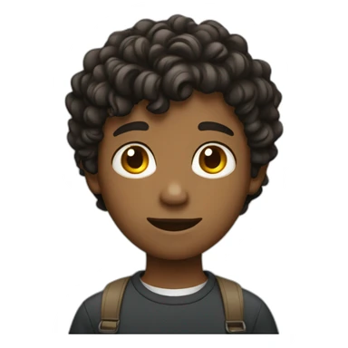 Boy graphist sticker