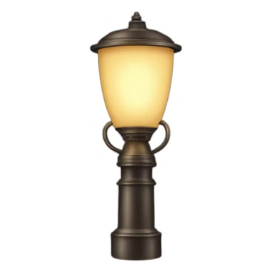 Gas lamp sticker