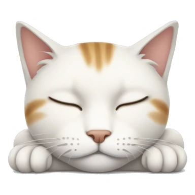 Greg cat sleeping  sticker