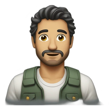 Leon bostezando sticker