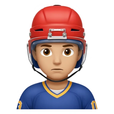 Hockey Player sticker