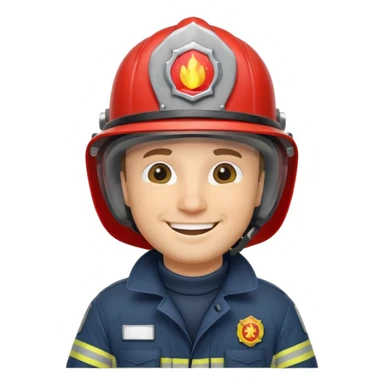 fireman sticker
