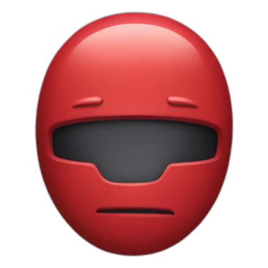 among us red character sticker