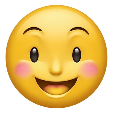 winking emoji with large LoL letters sticker