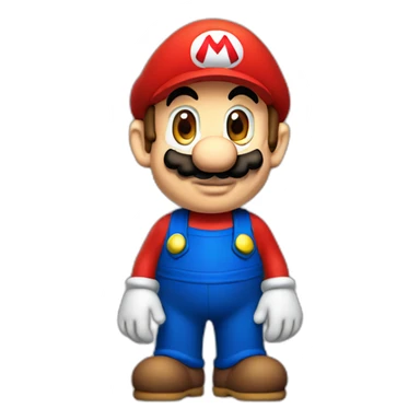  mario as a kid sticker