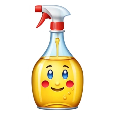 Cleaning oil for robots sticker