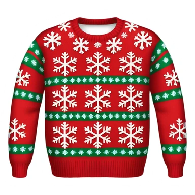 Christmas jumper sticker