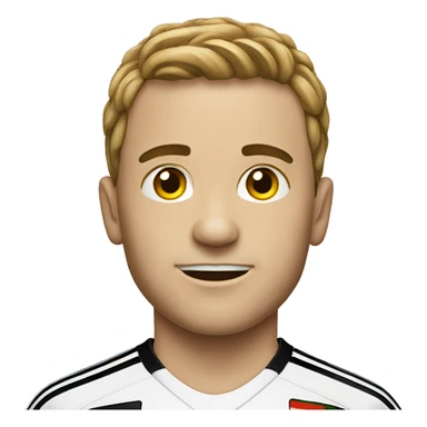 Person with „check 24“ Trikot for Soccer germany  sticker