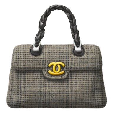 Tweed chanel bag sticker