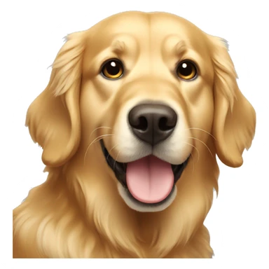 golden retriever sticker