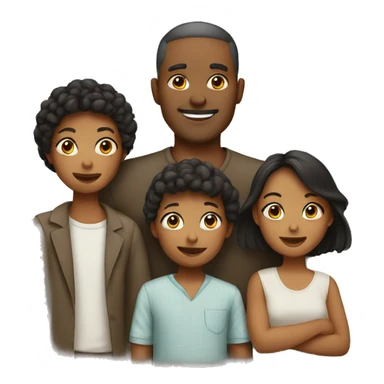 Family with love  sticker