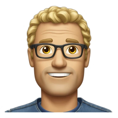 Jean claude vandam sticker