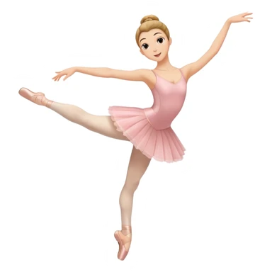 Cool, ballet jump sticker