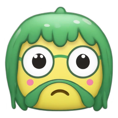 Kawaii Keroppi-from-hello Kitty And Friends sticker