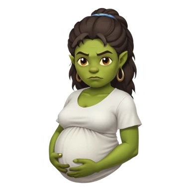 🧌🤰🏽 make one with these together clean fat with a shirt sticker